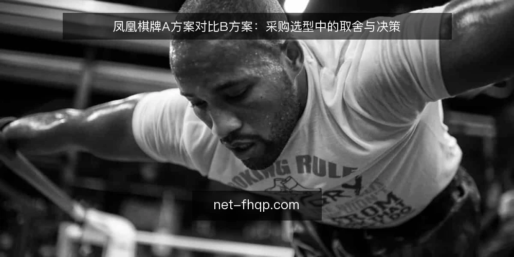 凤凰棋牌A方案对比B方案:采购选型中的取舍与决策 — 需求定义:明确使用场景与核心约束 配图