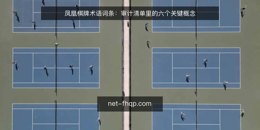 凤凰棋牌术语词条：审计清单里的六个关键概念 — 为什么现在需要做术语审计 配图